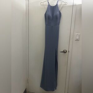 Jenny Yoo Chambray Maxi Dress Size 4